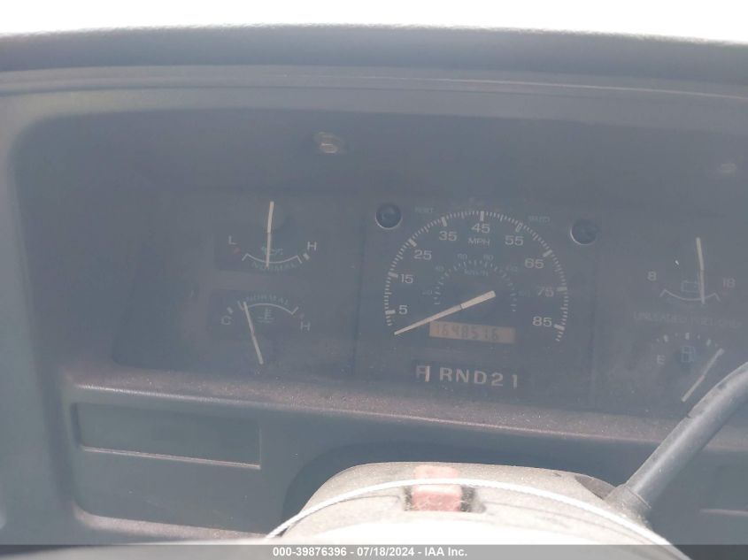 1994 Ford Econoline E250 Super Duty Van VIN: 1FTFS24Y1RHB50763 Lot: 39876396