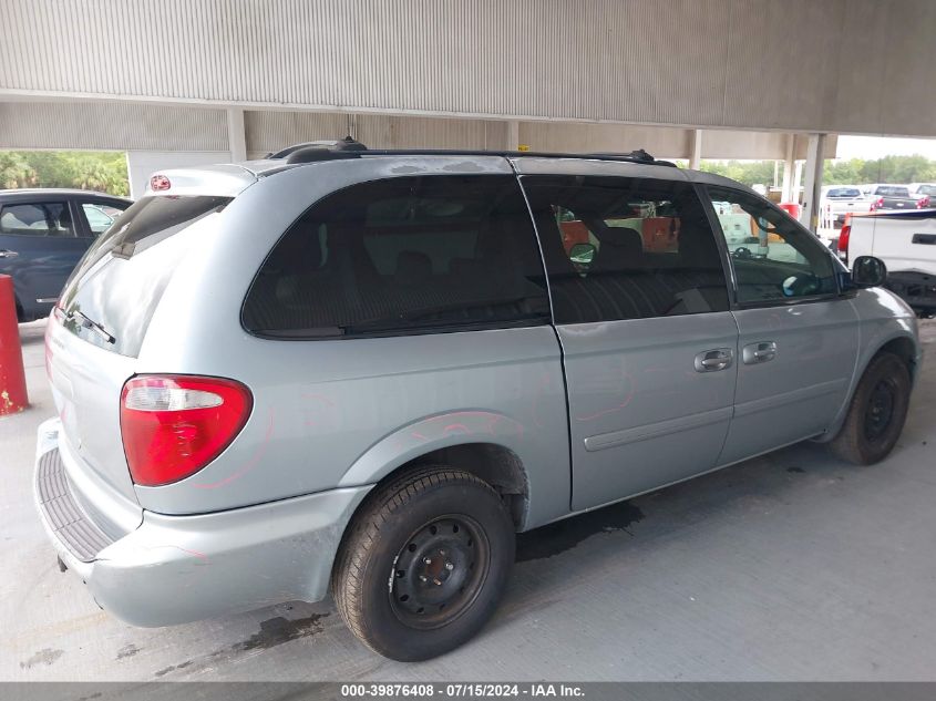 2005 Dodge Grand Caravan Se VIN: 2D4GP24RX5R107619 Lot: 39876408