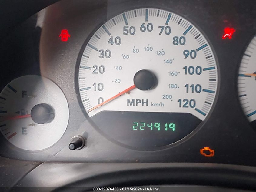 2005 Dodge Grand Caravan Se VIN: 2D4GP24RX5R107619 Lot: 39876408