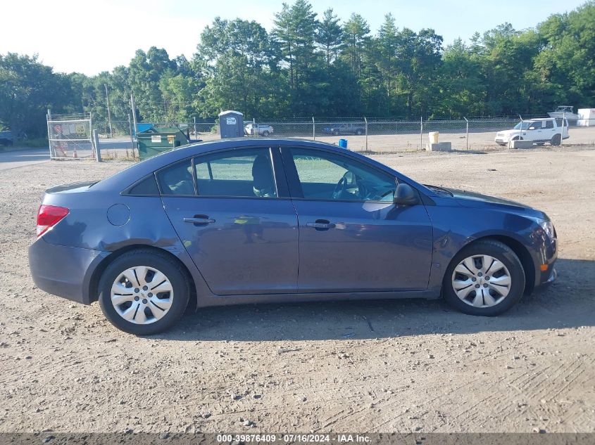 2014 Chevrolet Cruze Ls Auto VIN: 1G1PA5SG7E7439822 Lot: 39876409