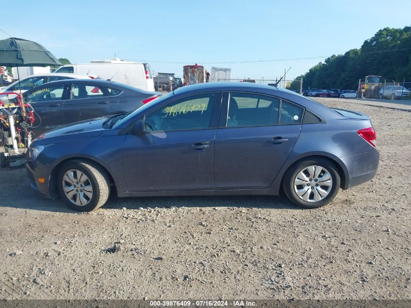 2014 Chevrolet Cruze Ls Auto VIN: 1G1PA5SG7E7439822 Lot: 39876409
