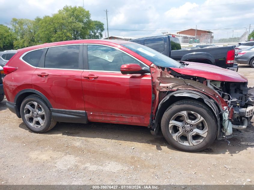 2018 Honda Cr-V Ex VIN: 2HKRW1H52JH510687 Lot: 39876427