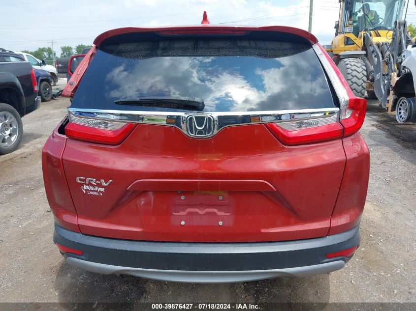 2018 Honda Cr-V Ex VIN: 2HKRW1H52JH510687 Lot: 39876427