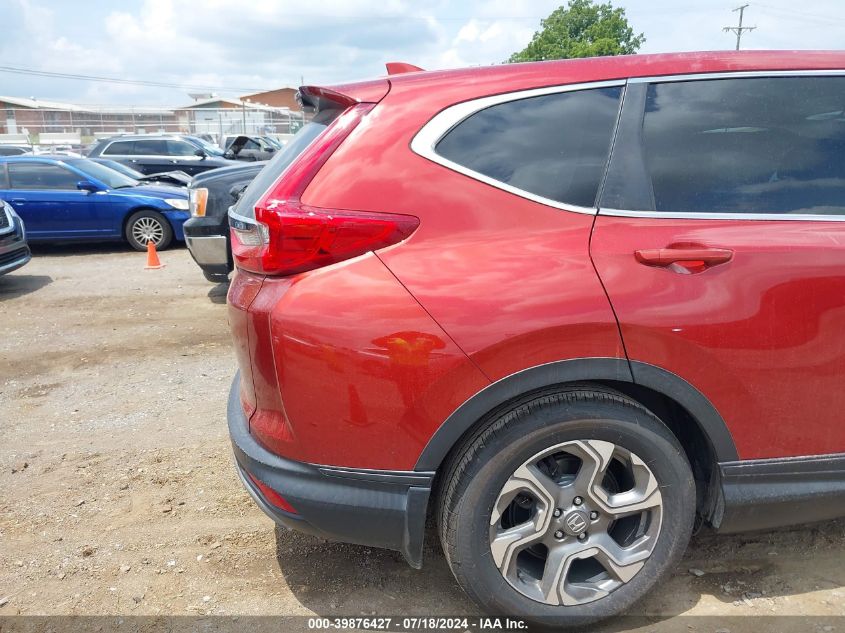 2018 Honda Cr-V Ex VIN: 2HKRW1H52JH510687 Lot: 39876427