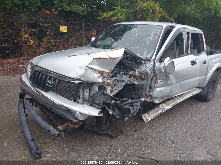 2003 Toyota Tacoma Base V6 VIN: 5TEHN72N13Z265875 Lot: 39876430