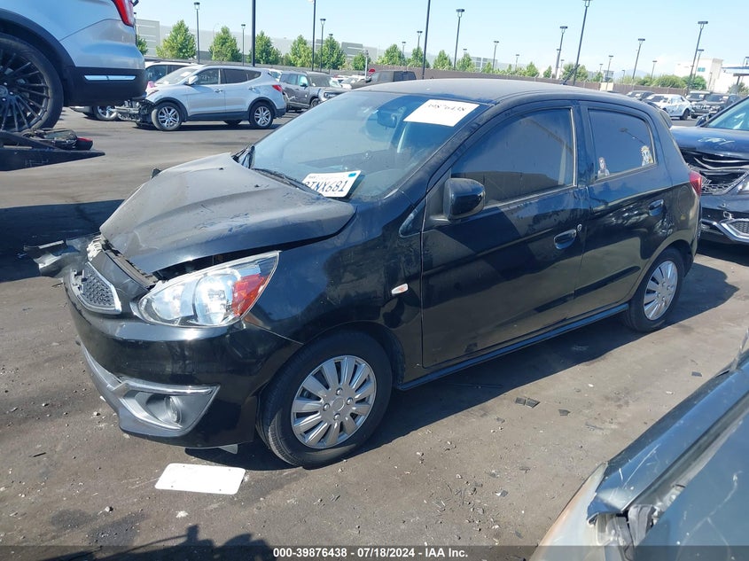 VIN ML32A3HJ9KH005662 2019 MITSUBISHI MIRAGE RF