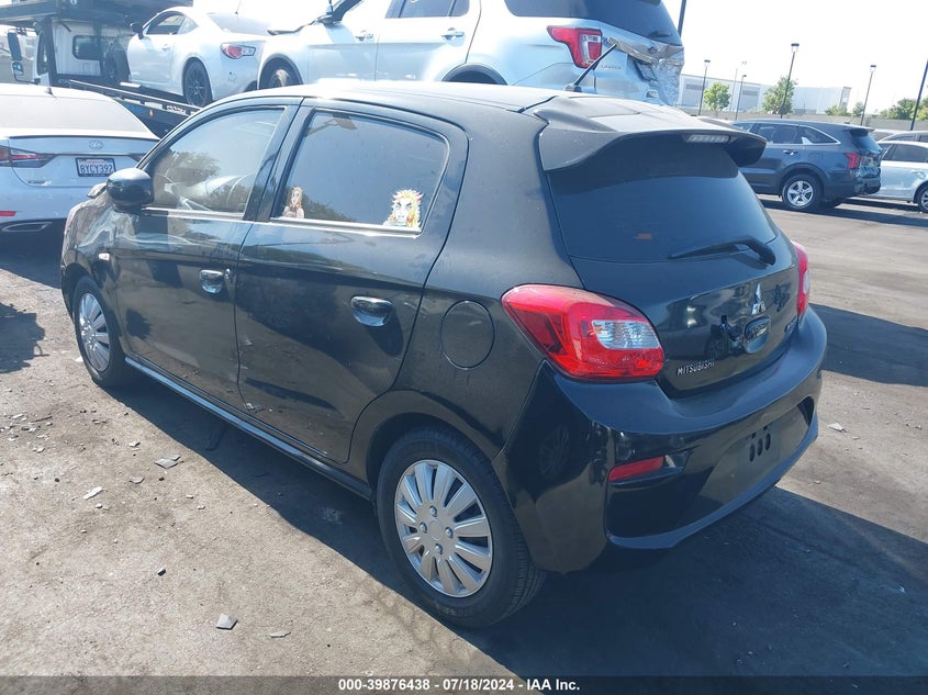 VIN ML32A3HJ9KH005662 2019 MITSUBISHI MIRAGE RF