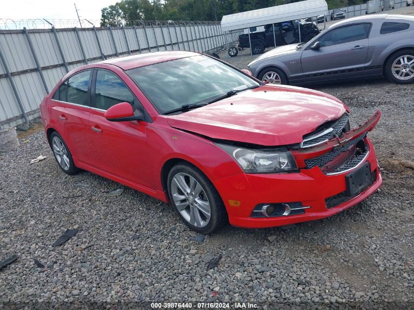 1G1PG5SB1E7293081 2014 Chevrolet Cruze Ltz