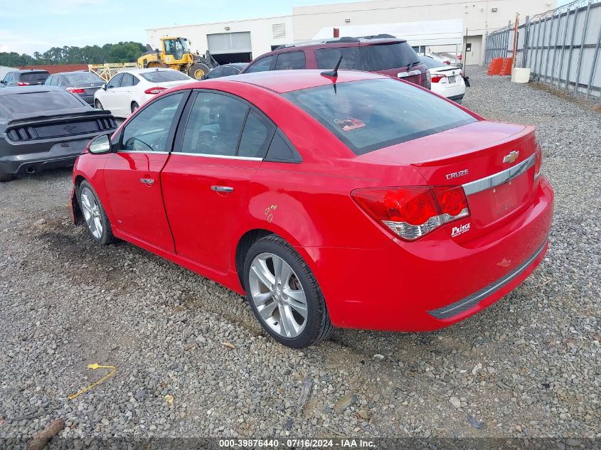 1G1PG5SB1E7293081 2014 Chevrolet Cruze Ltz