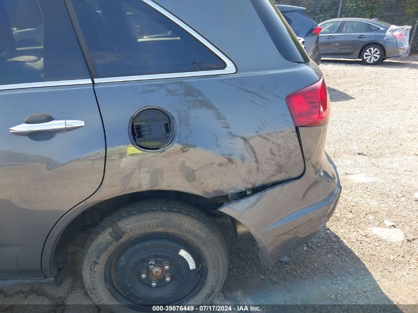 2010 Acura Mdx Advance Package VIN: 2HNYD2H77AH503729 Lot: 39876449