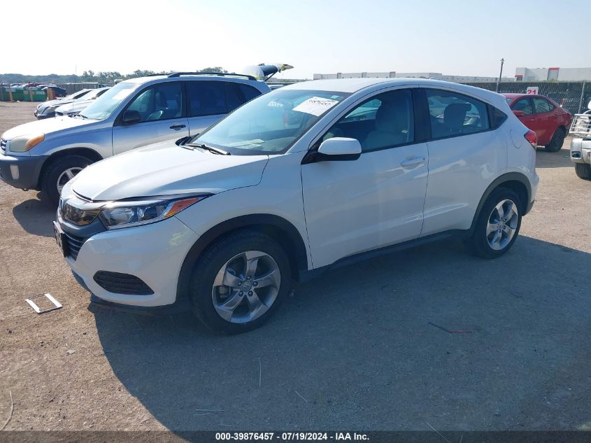 VIN 3CZRU5H39MM707280 2021 HONDA HR-V 2WD LX