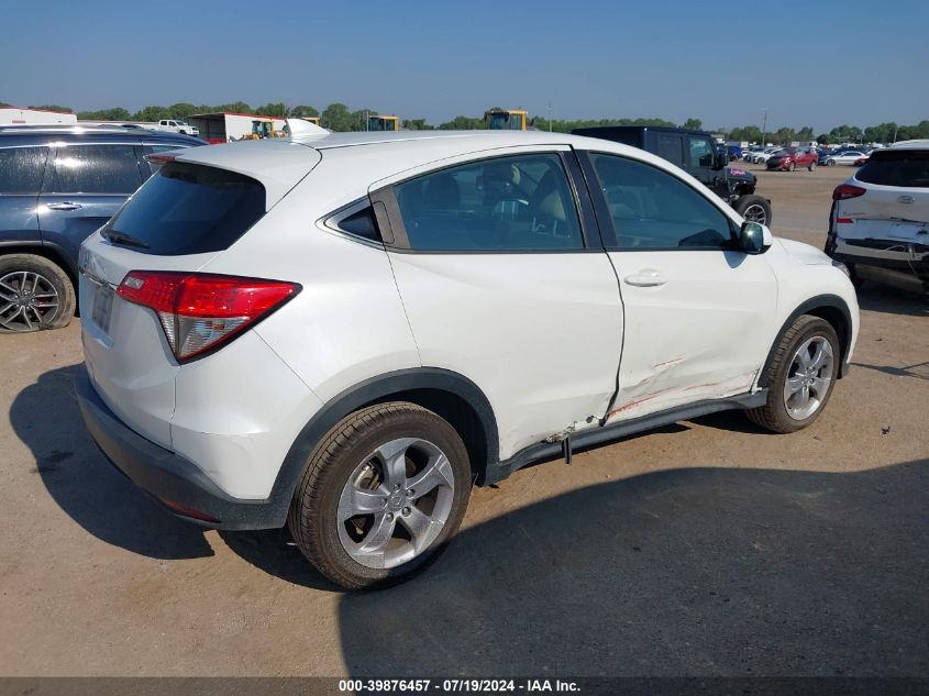 VIN 3CZRU5H39MM707280 2021 HONDA HR-V 2WD LX