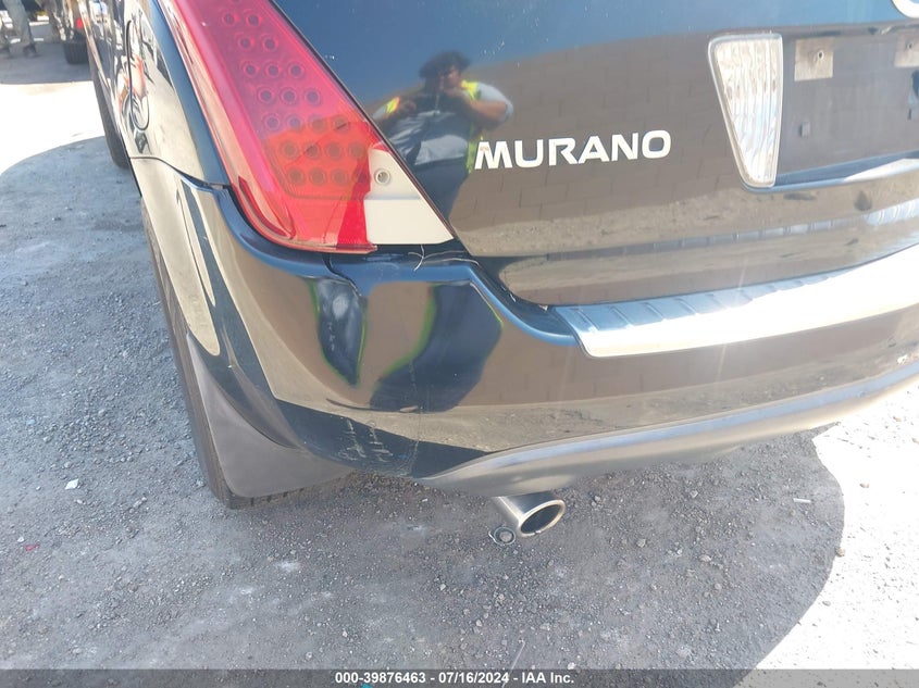 2007 Nissan Murano Sl VIN: JN8AZ08T47W529827 Lot: 39876463