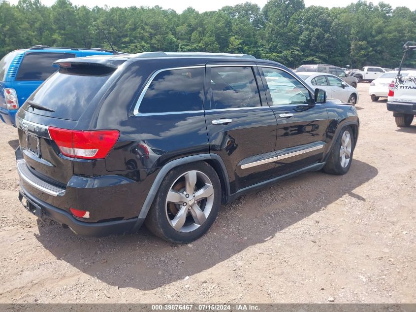 2011 Jeep Grand Cherokee Overland VIN: 1J4RR6GTXBC551533 Lot: 39876467