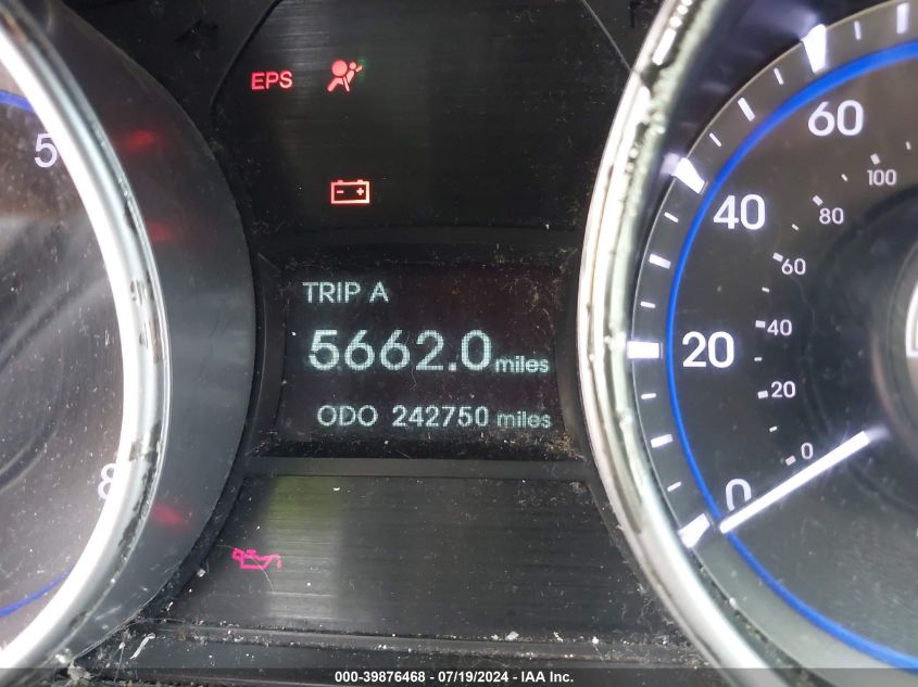 2011 Hyundai Sonata Se VIN: 5NPEC4AC5BH270585 Lot: 39876468