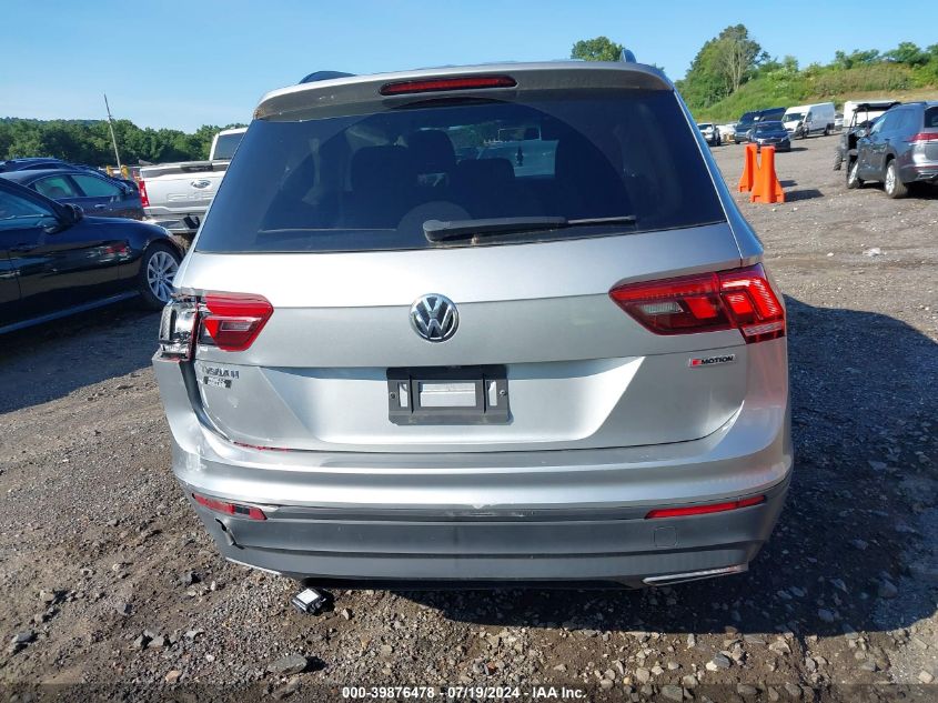 2019 Volkswagen Tiguan 2.0T S VIN: 3VV0B7AX3KM175987 Lot: 39876478