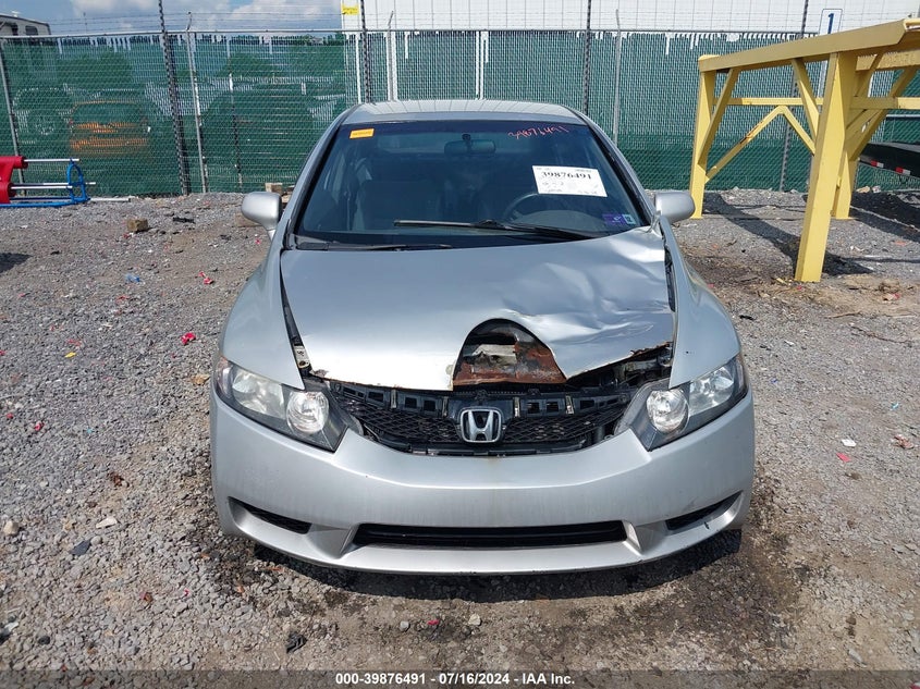 2009 Honda Civic Lx VIN: 2HGFA16539H361006 Lot: 39876491