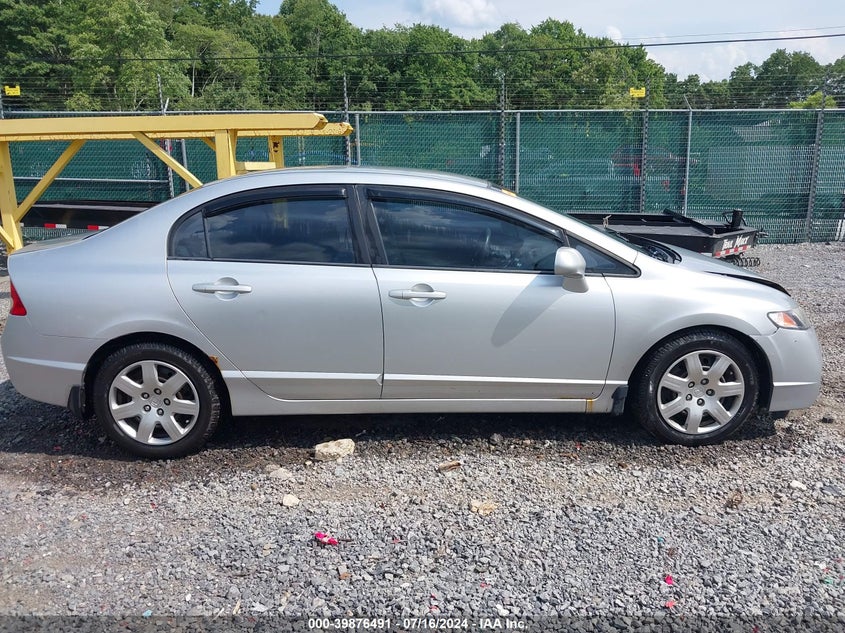 2009 Honda Civic Lx VIN: 2HGFA16539H361006 Lot: 39876491