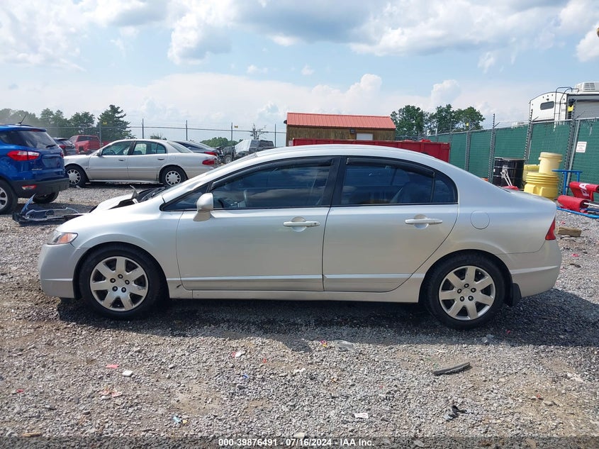 2009 Honda Civic Lx VIN: 2HGFA16539H361006 Lot: 39876491
