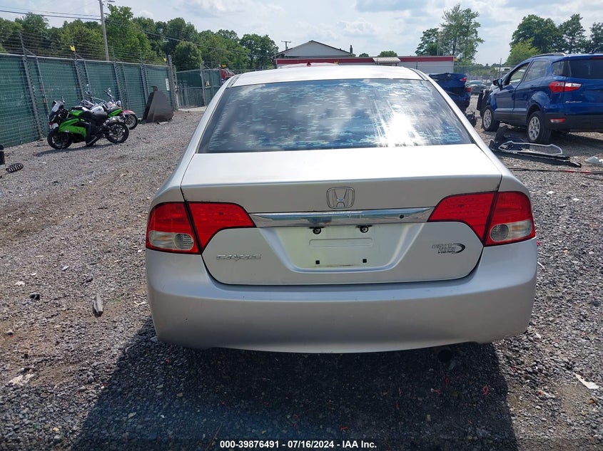 2009 Honda Civic Lx VIN: 2HGFA16539H361006 Lot: 39876491