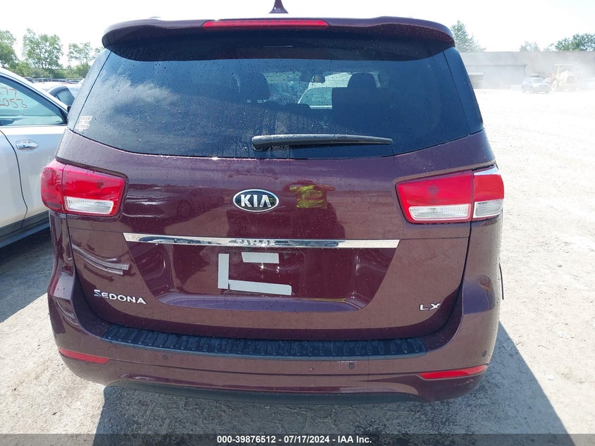 VIN KNDMB5C16H6320154 2017 KIA SEDONA LX