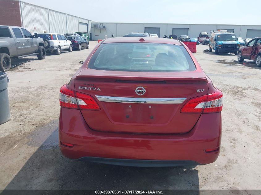2015 Nissan Sentra Fe+ S/S/Sl/Sr/Sv VIN: 3N1AB7AP1FY267152 Lot: 39876531