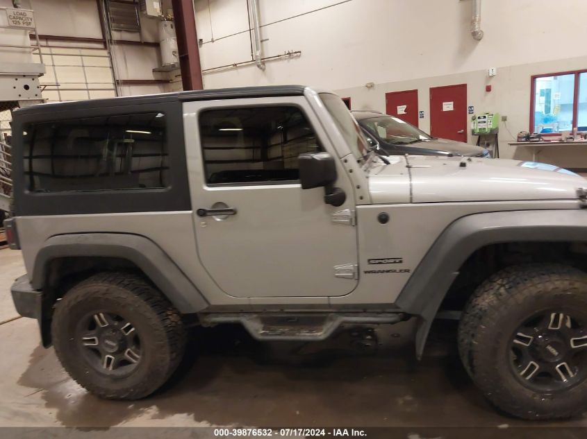 2016 Jeep Wrangler Sport VIN: 1C4AJWAG8GL227641 Lot: 39876532