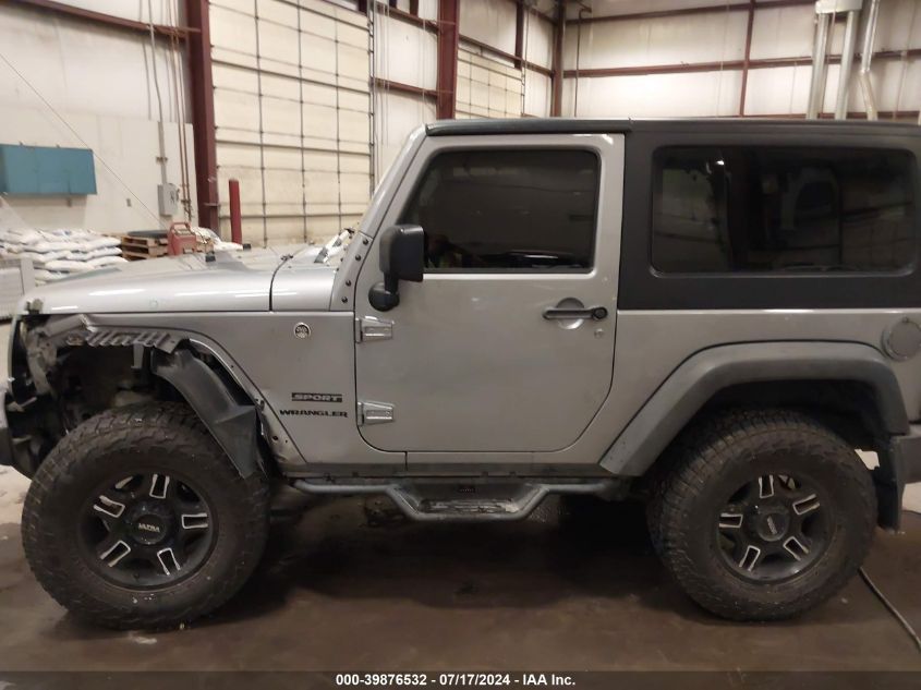 2016 Jeep Wrangler Sport VIN: 1C4AJWAG8GL227641 Lot: 39876532
