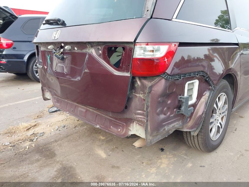 2011 Honda Odyssey Ex-L VIN: 5FNRL5H64BB016551 Lot: 39876535