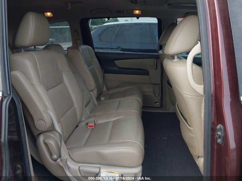 2011 Honda Odyssey Ex-L VIN: 5FNRL5H64BB016551 Lot: 39876535