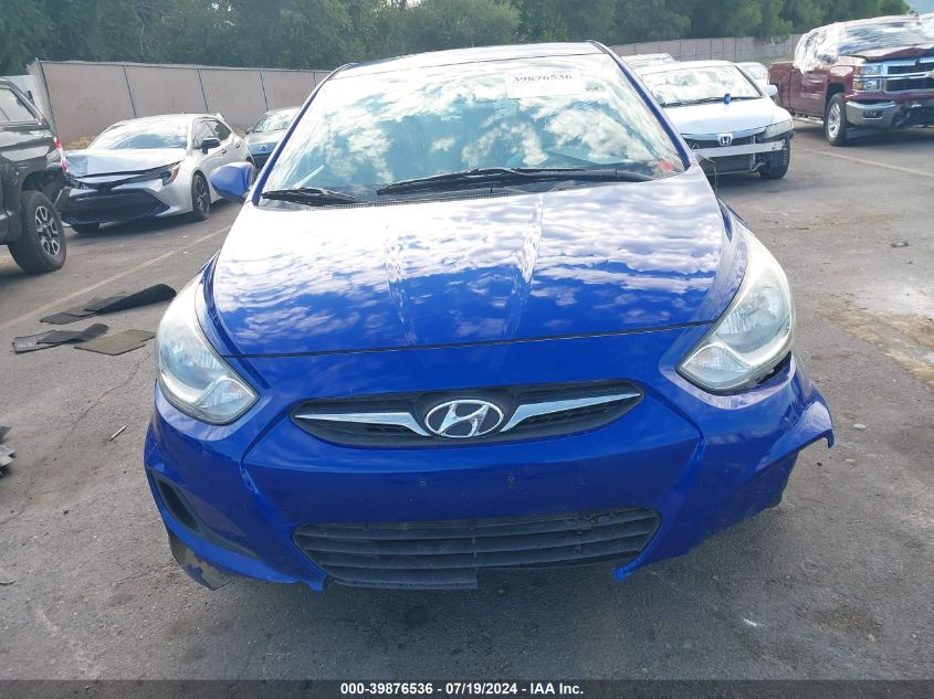 2014 Hyundai Accent Gls VIN: KMHCT4AE1EU714608 Lot: 39876536