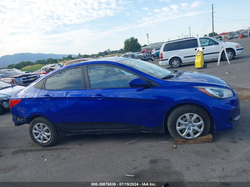 2014 Hyundai Accent Gls VIN: KMHCT4AE1EU714608 Lot: 39876536