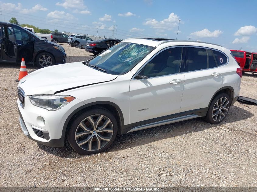 2017 BMW X1 Sdrive28I VIN: WBXHU7C32H5H38084 Lot: 39876554