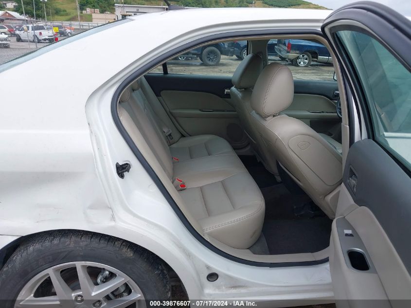 2010 Ford Fusion Sel VIN: 3FAHP0JA3AR184623 Lot: 39876607