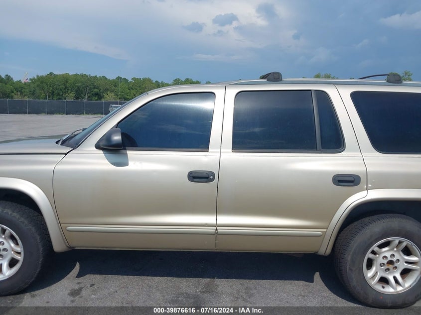 2003 Dodge Durango Slt VIN: 1D4HR48N03F552327 Lot: 39876616