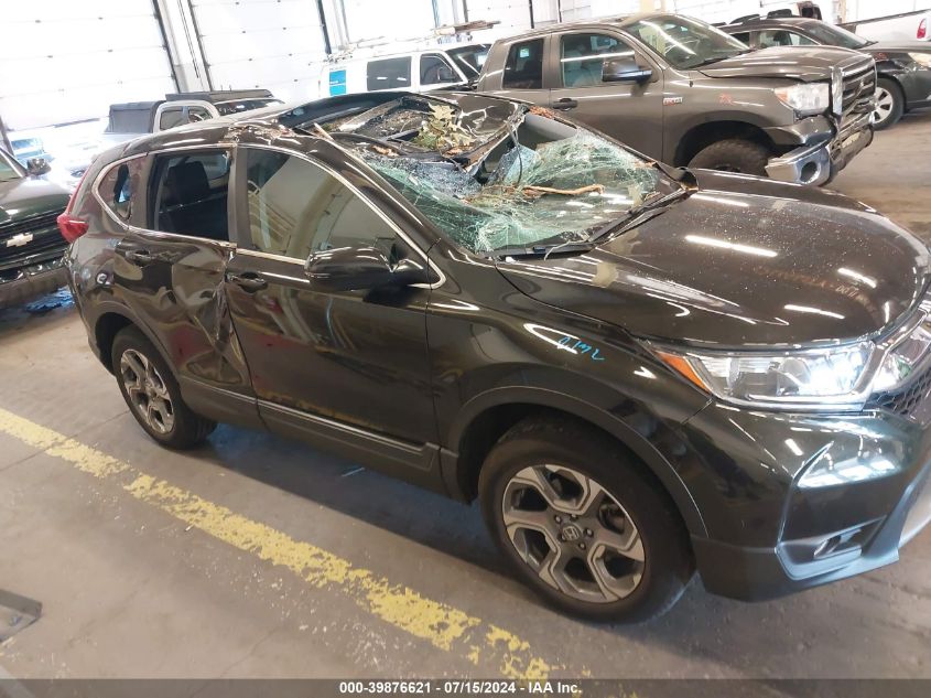 2018 Honda Cr-V Ex-L/Ex-L Navi VIN: 2HKRW2H83JH669511 Lot: 39876621