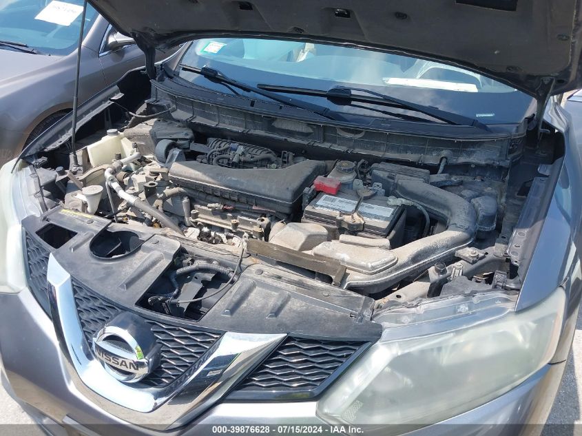 2014 Nissan Rogue Sv VIN: 5N1AT2MV7EC858676 Lot: 39876628