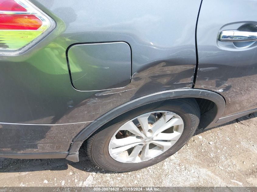 2014 Nissan Rogue Sv VIN: 5N1AT2MV7EC858676 Lot: 39876628