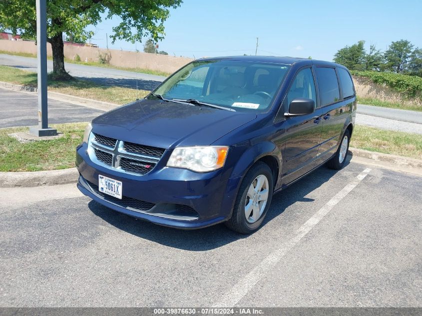 2013 Dodge Grand Caravan Se VIN: 2C4RDGBGXDR788649 Lot: 39876630