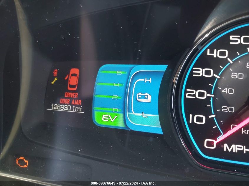 2012 Ford Fusion Hybrid VIN: 3FADP0L39CR262449 Lot: 39876649