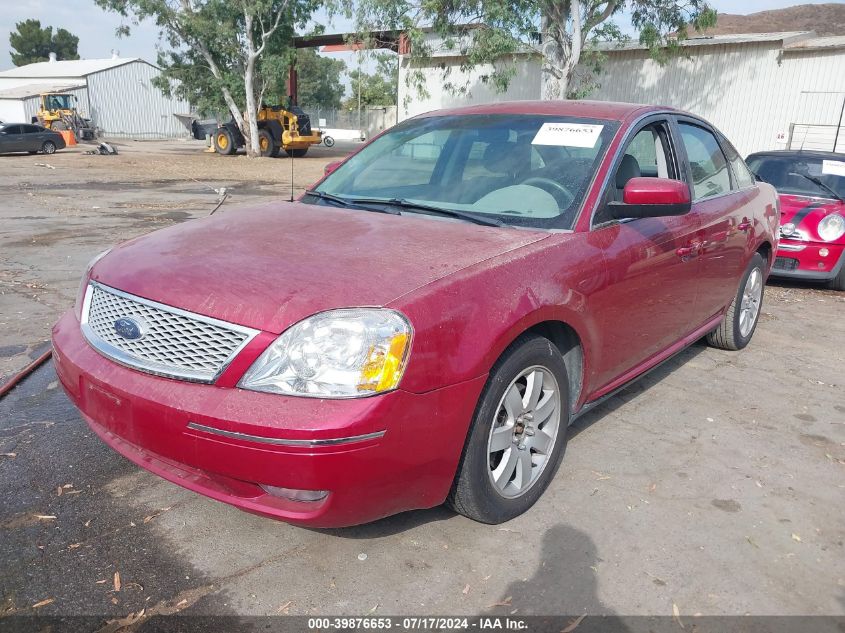 2007 Ford Five Hundred Sel VIN: 1FAFP24187G109737 Lot: 39876653