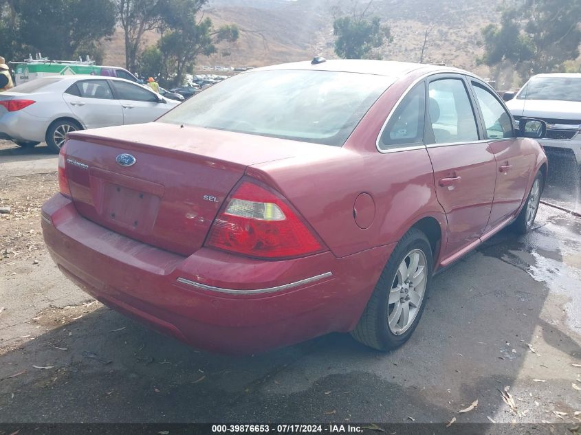 2007 Ford Five Hundred Sel VIN: 1FAFP24187G109737 Lot: 39876653