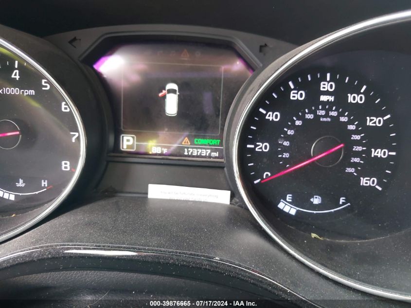 2016 Kia Sedona Sx VIN: KNDMC5C19G6104018 Lot: 39876665