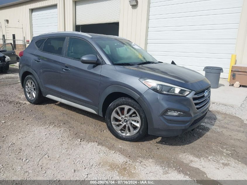 2018 Hyundai Tucson Sel VIN: KM8J3CA47JU732713 Lot: 39876704