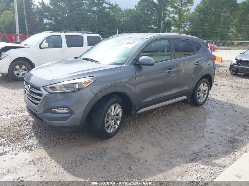 2018 Hyundai Tucson Sel VIN: KM8J3CA47JU732713 Lot: 39876704