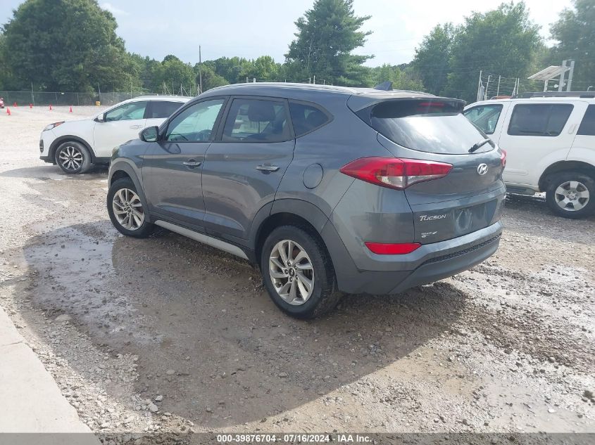 2018 Hyundai Tucson Sel VIN: KM8J3CA47JU732713 Lot: 39876704