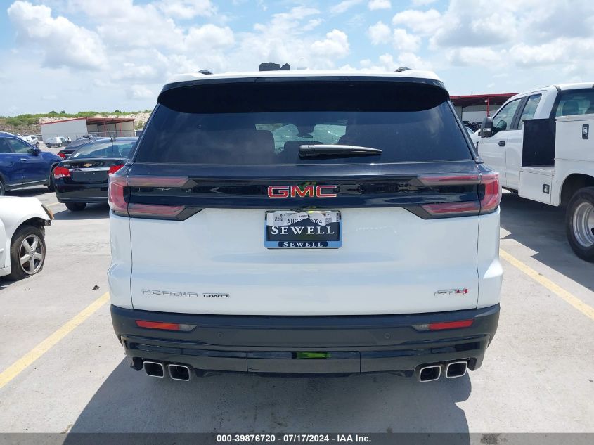 2024 GMC Acadia Awd At4 VIN: 1GKENPKS8RJ173579 Lot: 39876720