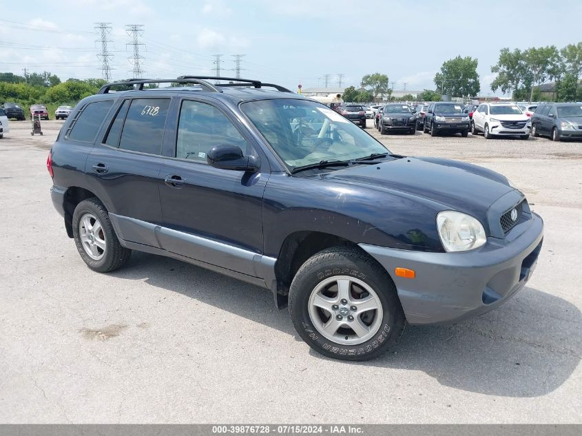 2004 Hyundai Santa Fe Gls/Lx VIN: KM8SC73E64U581711 Lot: 39876728