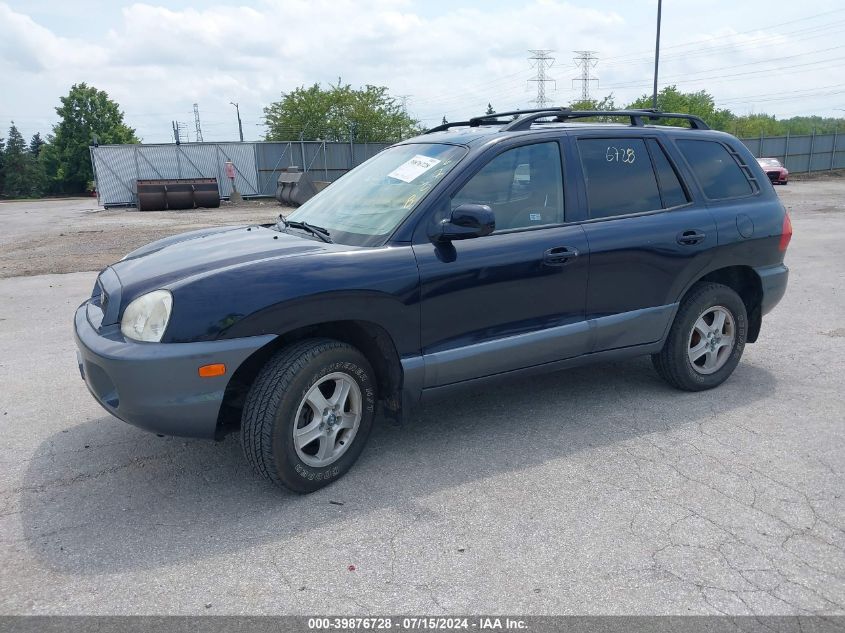 2004 Hyundai Santa Fe Gls/Lx VIN: KM8SC73E64U581711 Lot: 39876728