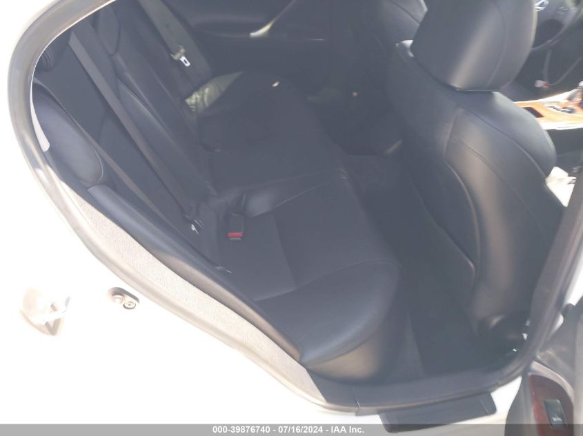 2007 Lexus Is 250 VIN: JTHBK262972055230 Lot: 39876740